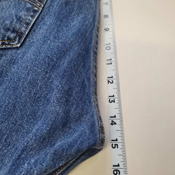 Vintage Levis 501 Denim Jeans Button Fly 38x32 Made In Mexico - Picture 12 of 13